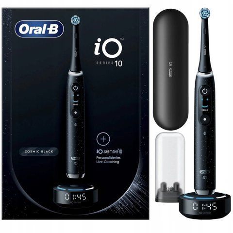 Електрична зубна щітка Oral-B iO Series 10 Cosmic Black E-ALL-24692 фото