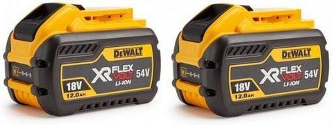 DeWalt DCB548Y2-XJ 2 Акумулятори DCB548-XJ 18/54V 12,0/4,0Ah Li-Ion FlexVolt eBox-CN-367422 фото