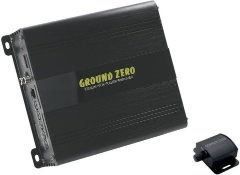 Ground Zero GZIA 1000.1 - 1-kanałowy wzmacniacz klasy D 1x 1250W RMS eBox-CN-399022 фото