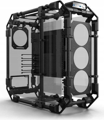 Alphacool Корпус Apex Skeleton Carbon ATX (14593) eBox-CN-160461 фото