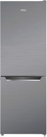 Холодильник Amica FK2425.4UNTX(E) з нижнім морозильником 159,3 cm Srebrna eBox-CN-90164 фото