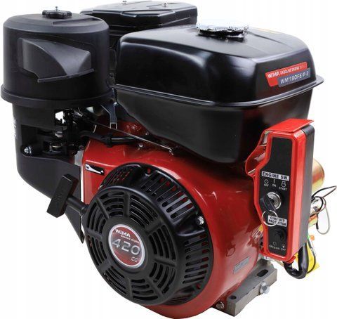 Silnik Spalinowy Do Віброкатки Weima 420Cm3 16KM Wał 25mm WM190FE Pasuje Wacker, Bomag eBox-CN-304410 фото