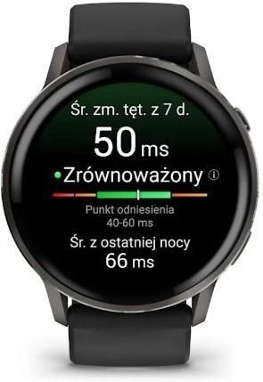 Garmin Venu 4 45mm Slate z paskiem silikonowym w kolorze Black eBox-CN-307027 фото