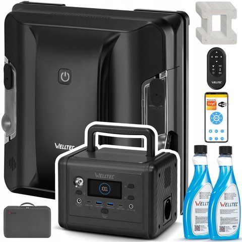 Робот для миття вікон Welltec Probot RX4 Ultra Black E-ALL-20001 фото