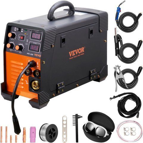 Зварювальний апарат inwertorowa Przecinarka plazmowa 250A 220V MIG/MMA/TIG eBox-CN-216542 фото