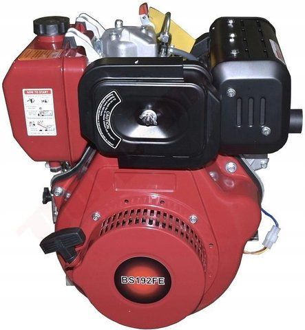 Silnik Diesel D498cc 14,0HP 25mm 192FD Es eBox-CN-304414 фото