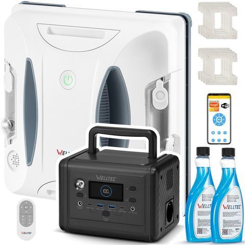 Робот для миття вікон Welltec Probot RX3 Ultra White E-ALL-20003 фото