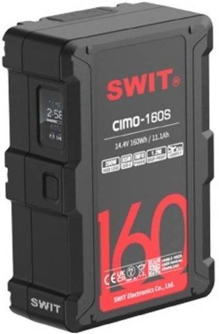 Swit Cimo-160S 160Wh 200W High Load V-Mount Battery With Usb-C Oled And Powerful 2Xd-Taps (45974) eBox-CN-367430 фото