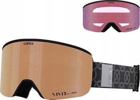 Giro Ella Black Mongram Szyba Vivid Copper 00% S3 + Infrared 62% S1 24/25 eBox-CN-313730 фото
