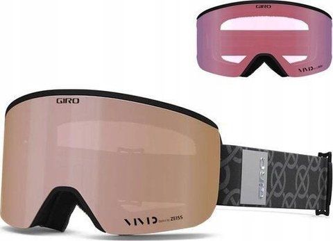 Giro Ella Black Mongram Szyba Vivid Rose Gold 00% S3 + Infrared 62% S1 24/25 eBox-CN-313732 фото