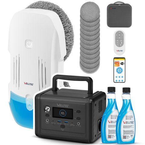 Робот для миття вікон Welltec Probot RX10 Ultra White E-ALL-20006 фото