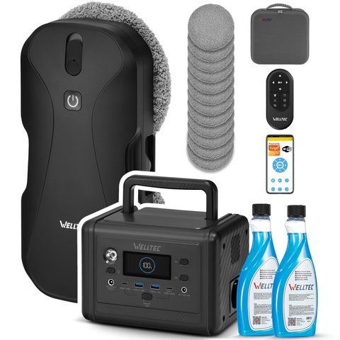 Робот для миття вікон Welltec Probot RX11 Ultra Black E-ALL-20008 фото