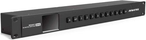 AVMATRIX MSS0811 8&times;8 3G-SDI Matrix Switcher | 8-kanałowy matrycowy mikser wideo 8x SDI ID-CN-163363 фото