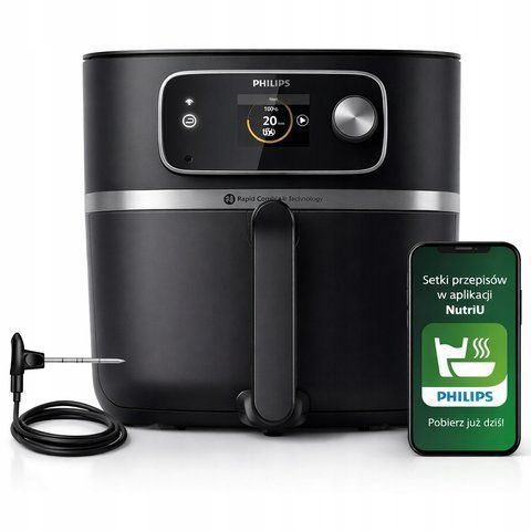 Фритюрниця знежирена Philips HD9880/90 2200 Вт 8,3 л E-ALL-14561 фото