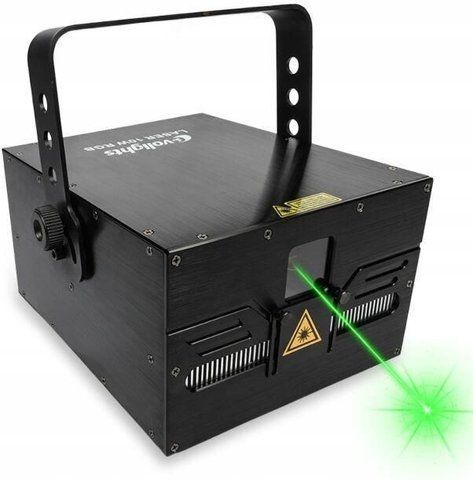 EVOLIGHTS LASER 10W RGB profesjonalne sceniczne oświetlenie laserowe ID-CN-163693 фото