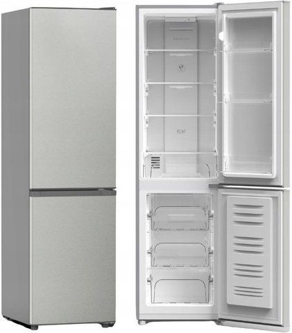Холодильник Smith&Brown SFBF-532-SE3 Без Морозу з нижнім морозильником 175cm Srebrny eBox-CN-90131 фото