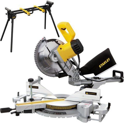 Pilarka ukosowa 254mm 1800W Stanley SM1800 + Стіл FME790 - Autoryzowany Dystrybutor eBox-CN-207635 фото