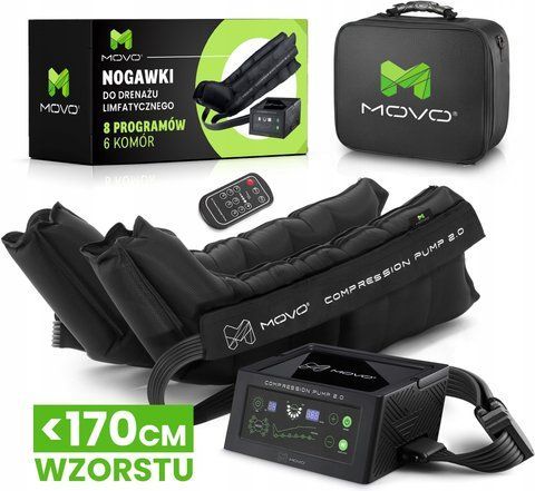 Movo Drenaż Масаж Limfatyczny Масажер Urządzenie Фотоапарат Domowy Presoterapia eBox-CN-114412 фото
