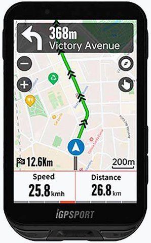 Licznik rowerowy Igpsport Nawigacja Rowerowa Igs800 Black eBox-CN-404462 фото