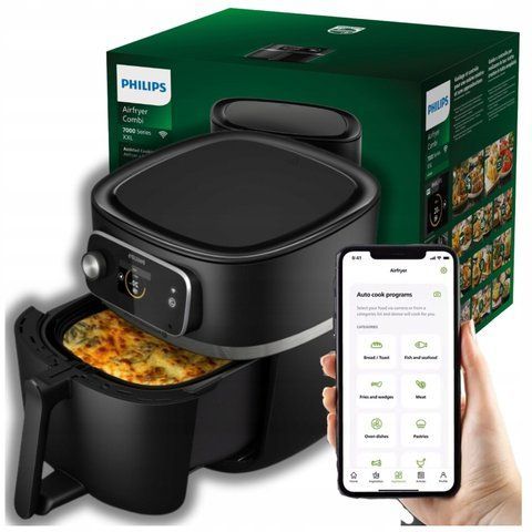 Фритюрниця без олії Philips OVI Smart 2.0 8,31 л 2200 Вт E-ALL-14586 фото