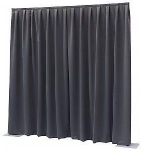 Wentex P&D kurtyna - (Dimout) Plisowana, 300(w) x 300(h)cm 260 Gram/M2, Ciemno szara ID-CN-169878 фото