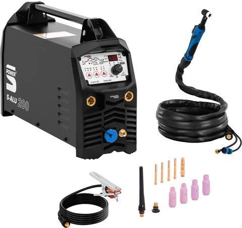 Stamos Power TIG AC/DC 200 A cyfrowa MMA Puls SALU200 eBox-CN-216545 фото