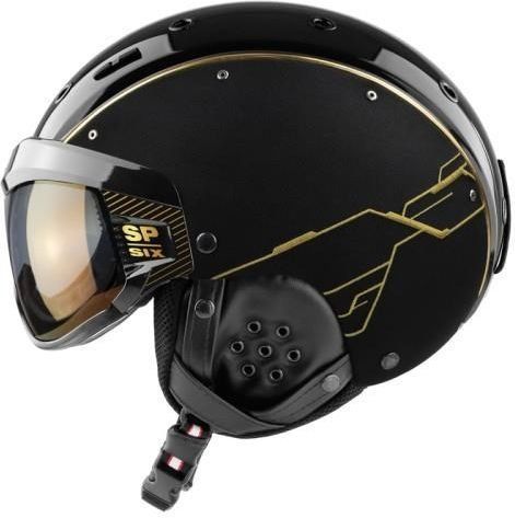 Шолом narciarski Шоломи Casco SP-6 Ltd Visor VAUTRON ПЛЮС gold L eBox-CN-312908 фото