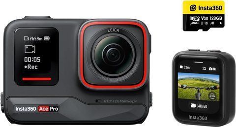 Zestaw GPS Insta360 Ace Pro wodoodporna Спортивна камера 4K 2024 Нова eBox-CN-124396 фото
