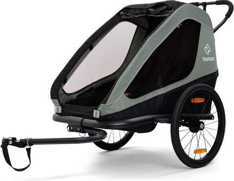 Hamax Traveller Twin Khaki-Czarny eBox-CN-404458 фото