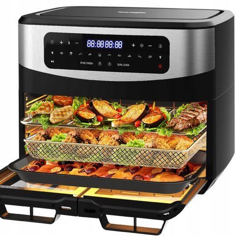 Фритюрниця знежирена Iceagle KDFO-5511DT 2600 Вт 12 л E-ALL-14582 фото