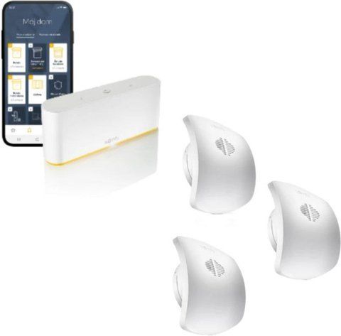 Somfy 1870595 3X2401368 Tahoma Switch + Czujniki Dymu 3 Szt. eBox-CN-276108 фото