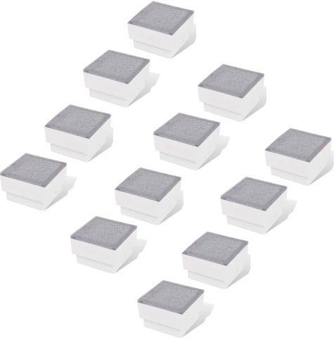 Zakito Home Zestaw 12 Lamp Led Ogrodowych 100X100X68mm Ciepły Biały Ip67 ZH272494 eBox-CN-301900 фото