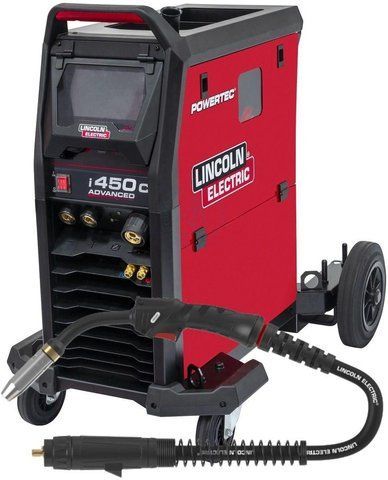 Lincoln Electric P&oacute;łautomat Spawalniczy Powertec I450C Air Pack Z Uchwytem Mig/Mag Lincgun Promig 400 4M K142892 eBox-CN-216548 фото